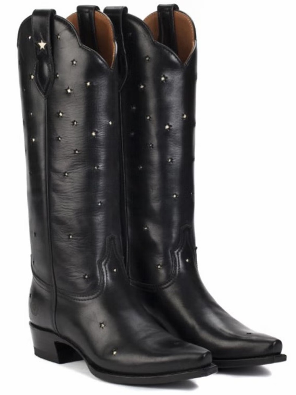 Ranch Road Boots Women's Presidio Star Inlay Tall Western Boots, 8.5